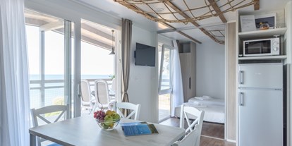 Luxuscamping - Umgebungsschwerpunkt: Strand - Mobilheim Superior - Innenbereich - Maistra Camping Veštar