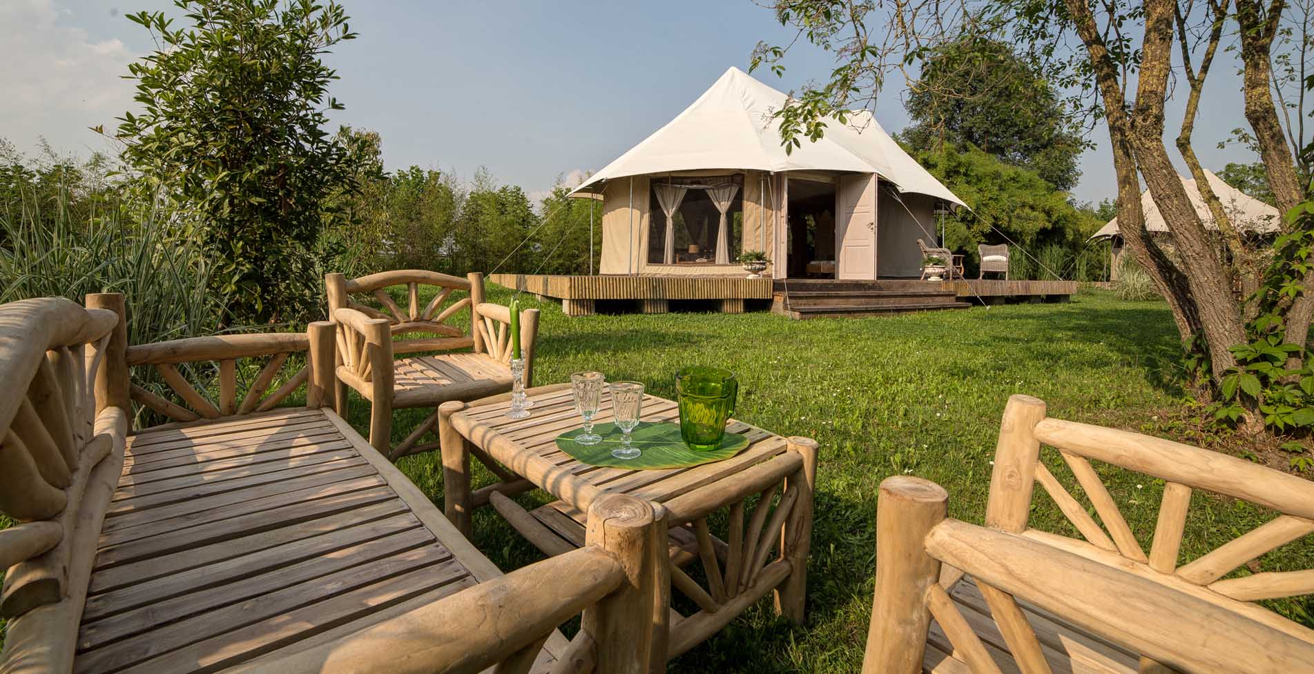 Glamping accommodation - Quelle: http://www.glampingcanonici.com/ - Canonici di San Marco Resort