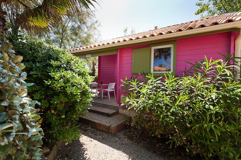 Glamping accommodation - Camping Naturiste Centre Hélio Marin Rene Oltra