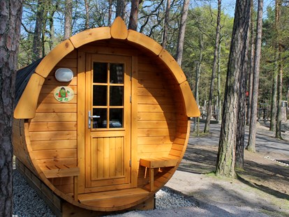 Luxury camping - Spielplatz - Vorpommern - Campingfass - Camping Pommernland