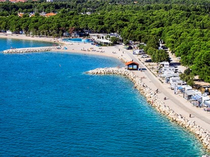 Luxuscamping - Segel- und Surfmöglichkeiten - Split - Dubrovnik - Glamping auf Solaris Camping Beach Resort - Solaris Camping Beach Resort - Suncamp