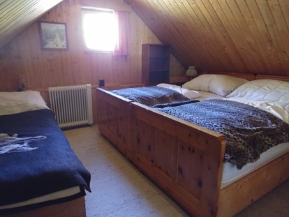 Luxury camping - im Winter geöffnet - Carinthia - Schlafraum 1/3 Petra Hütte - Bergheim Schmidts Almhütten und Stellplätze
