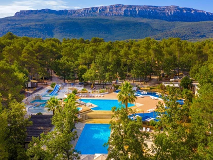 Luxury camping - Umgebungsschwerpunkt: See - Toulon - Camping Domaine de la Sainte Baume - Vacanceselect
