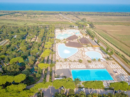 Luxury camping - Swimmingpool - Mittelmeer - Camping Park Albatros Village - Vacanceselect