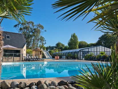 Luxuscamping - Swimmingpool - Camping Pommeraie de l'Océan - Vacanceselect