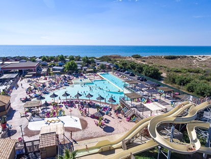 Luxuscamping - Whirlpool - Camping Les Méditerranées - Beach Garden - Vacanceselect
