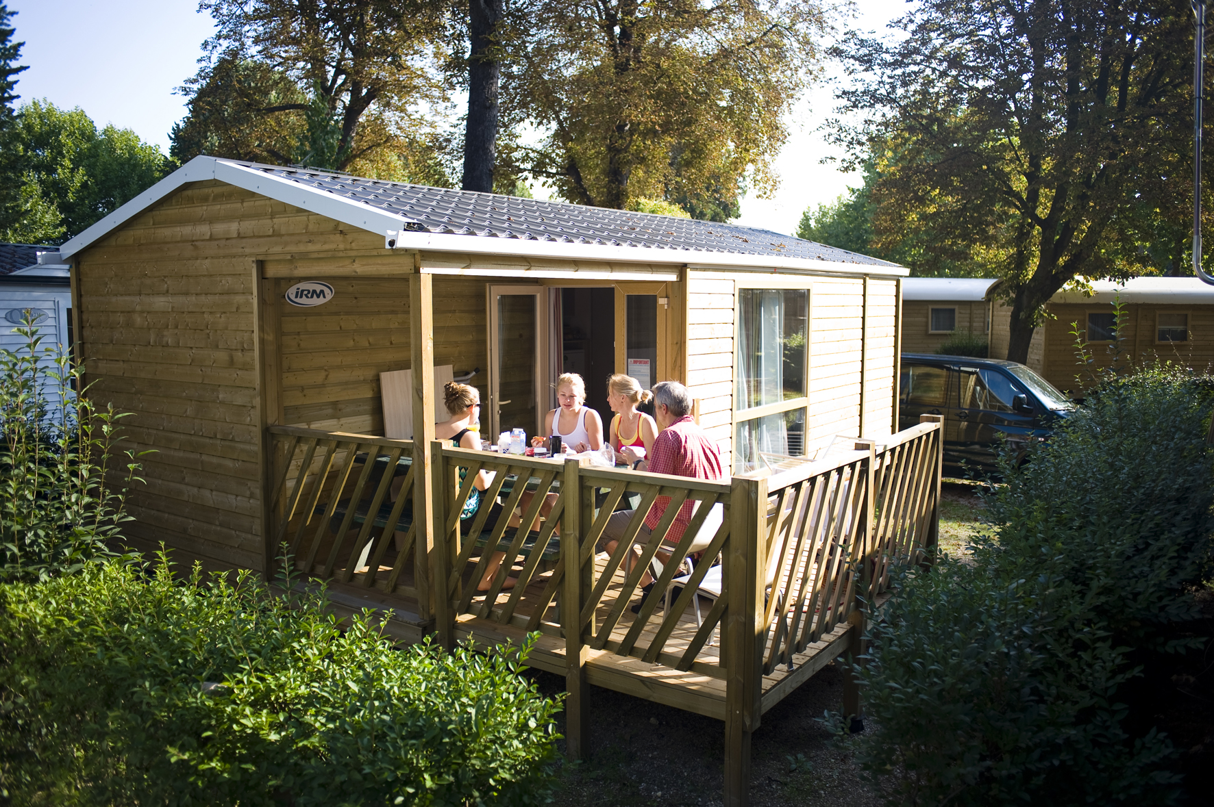 Alojamiento glamping - Cottage - Aussen  - Cottage für 6 Personen auf Camping Indigo Paris