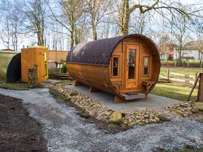 Luxury camping - Dusche - Nordsee - De Olle Uhlhoff De Olle Uhlhoff