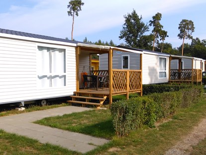 Luxury camping - Preisniveau: günstig - Brandenburg Nord - Campingpark Buntspecht Mobilheim Susanne im Campingpark Buntspecht