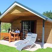 Luxuscamping: Chalet auf Campingplatz Allweglehen