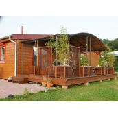 Luxuscamping: Bungalow Romantik  - Camping & Ferienpark Orsingen: Bungalows auf Camping & Ferienpark Orsingen