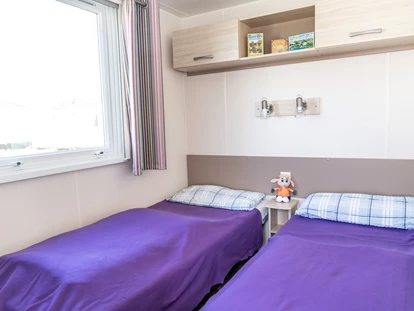 Luxuscamping - Kinderschlafzimmer - Camping & Ferienpark Orsingen Mobilheime im Camping & Ferienpark Orsingen