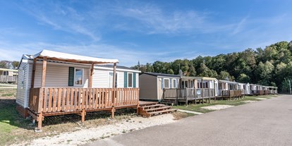Luxuscamping - getrennte Schlafbereiche - Baden-Württemberg - Mobilheime - Camping & Ferienpark Orsingen Mobilheime im Camping & Ferienpark Orsingen