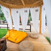 Luxuscamping: Tiliguerta Glamping & Camping Village: Superior-Zweizimmer-Bungalows