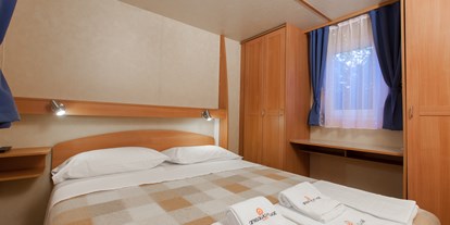 Luxuscamping - Klimaanlage - Italien - Doppelzimmer - Camping Ca' Pasquali Village Mobilheim Torcello Plus Gold auf Camping Ca' Pasquali Village