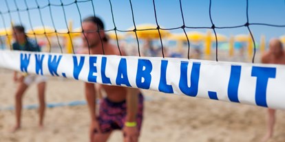 Luxuscamping - Terrasse - Venetien - Beachvolley - Camping Vela Blu Mobilheim Torcello Platinum auf Camping Vela Blu