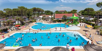 Luxuscamping - Cavallino-Treporti - Schwimmbad - Camping Vela Blu Mobilheim Venezia Platinum auf Vela Blu Camping Village