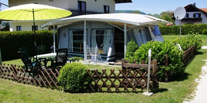 Luxuscamping - Steinbach am Attersee - http://www.camping-grabner.at/ - Camping Grabner Mietwohnwagen am Camping Grabner