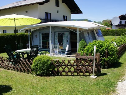 Luxury camping - Region Attersee - http://www.camping-grabner.at/ - Camping Grabner Mietwohnwagen am Camping Grabner