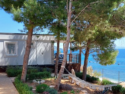 Luxuscamping - Umgebungsschwerpunkt: Meer - Orebić - Lavanda Camping - Premium mobile home  mit grandiosem Ausblick - Lavanda Camping****