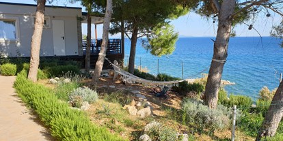 Luxuscamping - Dalmatien - Premium mobile home with sea view -40m2 - Lavanda Camping**** Premium Mobile Home with sea view