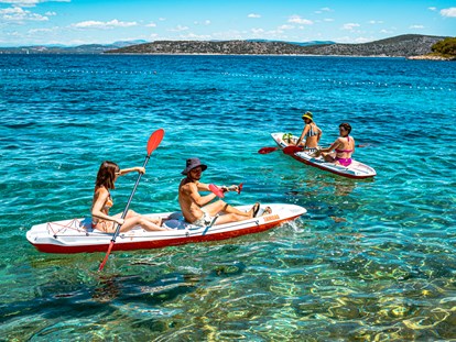 Luxuscamping - gut erreichbar mit: Schiff - Kroatien - Obonjan Island Resort