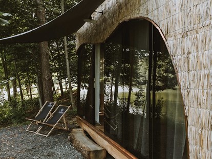 Luxury camping - Pomurje / Pohorje Mountains &amp; Surroundings / Savinjska - Lake House im Falkensteiner Premium Camping Lake Blaguš - Falkensteiner Premium Camping Lake Blaguš Lake House (Uferreihe)