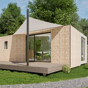 Glamping accommodation - Comfort House Family Max