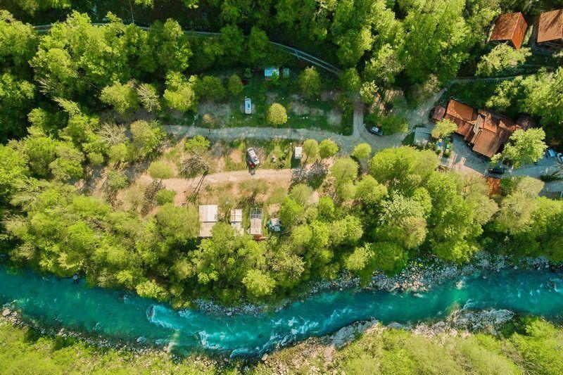 Glamping-Resorts: Kamp Koren Luftbild - Campingplatz Koren Kobarid