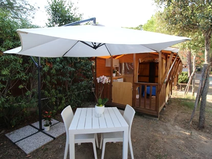 Luxuscamping - Mini-Safari-Zelte auf Delle Gorette - Camping Residence & Village Delle Gorette Mini-Safari-Zelte