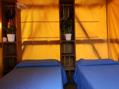 Luxuscamping - Art der Unterkunft: Safari-Zelt - Marina di Cecina (LIVORNO) - Mini-Safari-Zelte auf Delle Gorette - Camping Residence & Village Delle Gorette Mini-Safari-Zelte