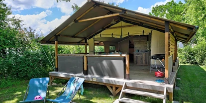 Luxury camping - Preisniveau: günstig - France - Camping Le Château LODGE TRIGANO KENYA VINTAGE Camping Le Château