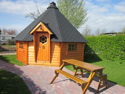 Luxury camping - Gartenmöbel - Niederrhein - Unsere Kotta "Ilvy" ist für Familien sehr geeignet.  - Chalets/ Mobilheime Trekkinghütte Cottage