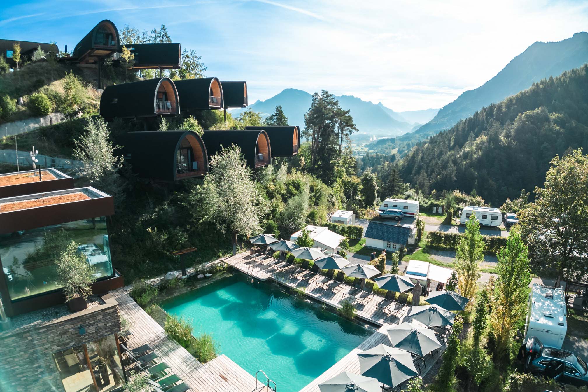 Luxuscamping: Alpencamping Nenzing - Hier beginnt der Himmel - Alpencamping Nenzing: Alpencamping Nenzing