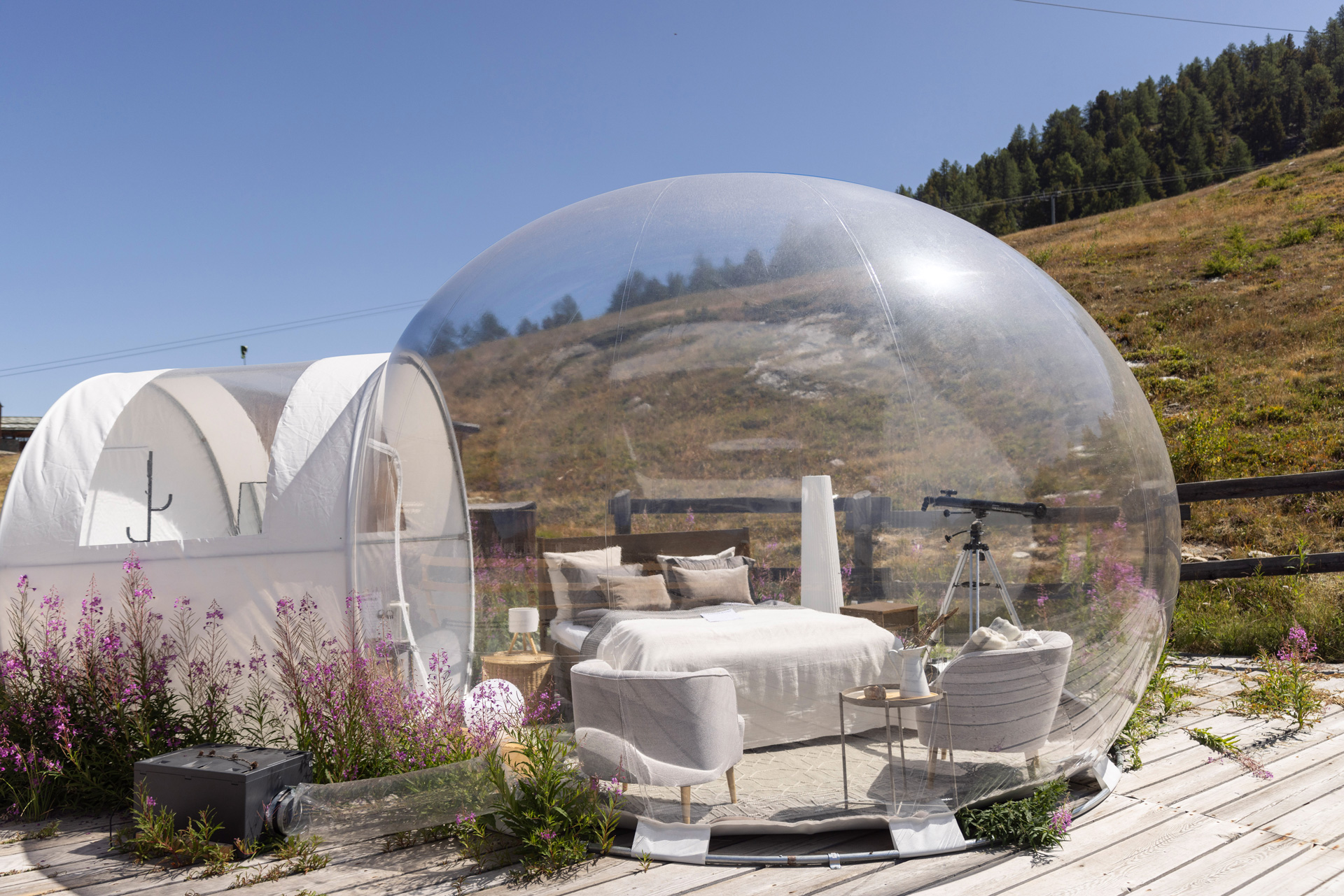 Glampingunterkunft - Adventurly Bubble-Suite | DELUXE
