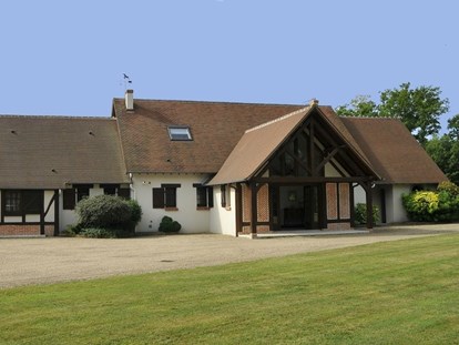 Luxury camping - Terrasse - Loiret - Villa von außen - Domaine des Alicourts Villa für 10 Personen auf Domaine des Alicourts