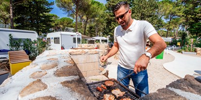 Luxuscamping - WC - Zadar - Picknickzone mit Grillplatz - Zaton Holiday Resort Glamping Zelte auf Zaton Holiday Resort
