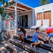 Glampingunterkunft - Mobilheime auf Zaton Holiday Resort