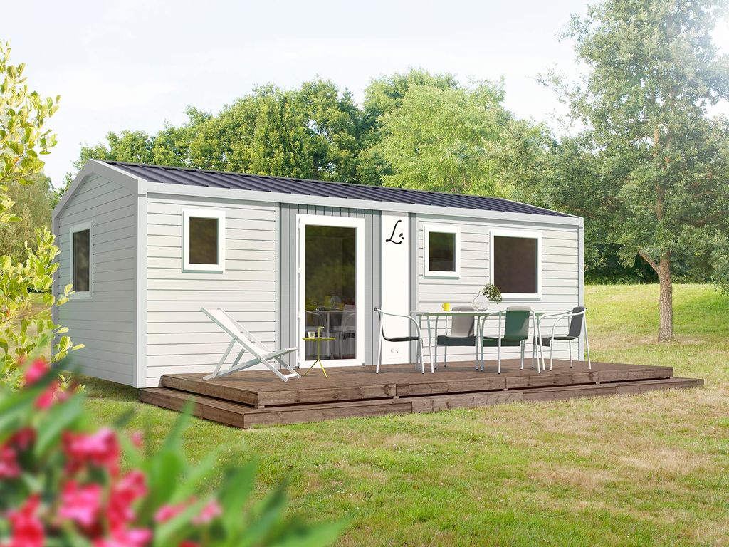 Luxuscamping: Cottage ALOUNA - Yelloh! Village Camping Resort & Spa Sylvamar: Cottage ALOUNA auf Yelloh! Village Camping Resort & Spa Sylvamar