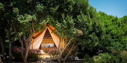 Luxuscamping - Terrasse - Kvarner - Zelt für Luxuscamping (Glamping) - Krk Premium Camping Resort - Valamar Krk Premium Camping Resort - Safari-Zelte