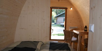Luxuscamping - Art der Unterkunft: Hütte/POD - Plauer See - Naturcamping Malchow Naturlodge auf Naturcamping Malchow