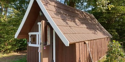 Luxuscamping - Terrasse - Unser neues Troll Häuschen - Glamping Heidekamp Glamping Heidekamp