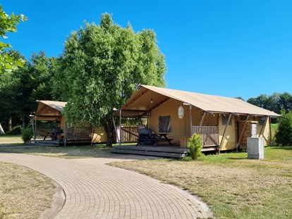 Luxury camping - Kühlschrank - Glamping Heidekamp Glamping Heidekamp
