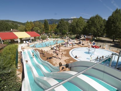 Luxury camping - Heizung - Savoie - Camping Ile De La Comtesse   Chalet Navire am Camping Ile De La Comtesse