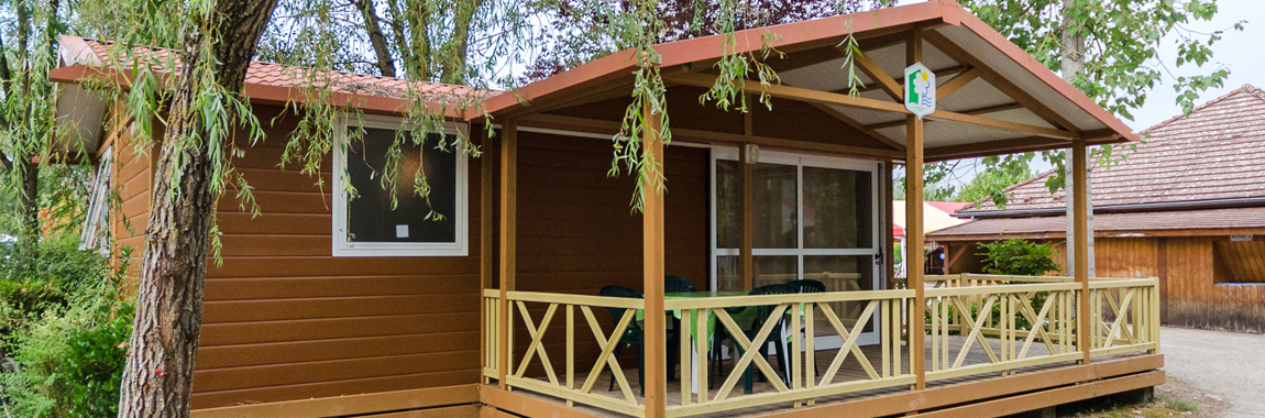 Luxury camping - Chalet Croisière am Camping Ile De La Comtesse