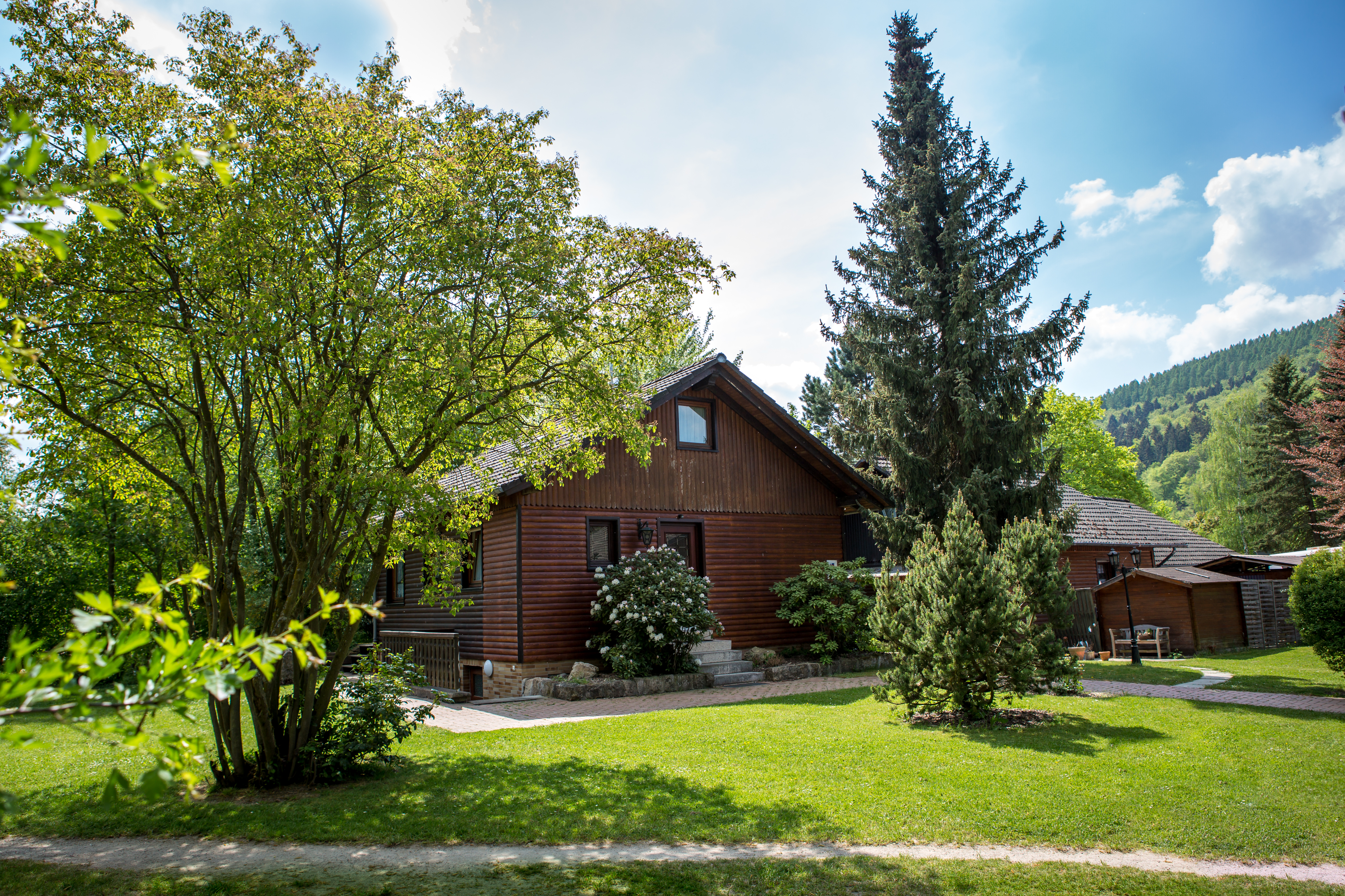 Luxuscamping: Camping- und Ferienpark Teichmann: Ferienhaus Typ D auf Camping- und Ferienpark Teichmann