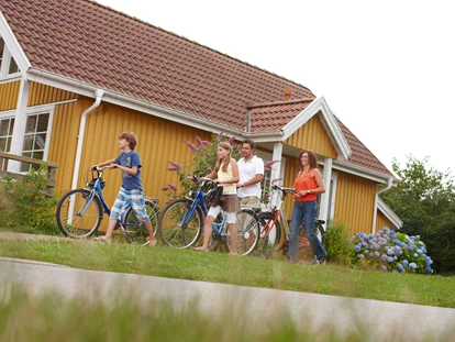 Luxuscamping - getrennte Schlafbereiche - Familienfahrradtour - Südsee-Camp Ferienhaus Malmö am Südsee-Camp