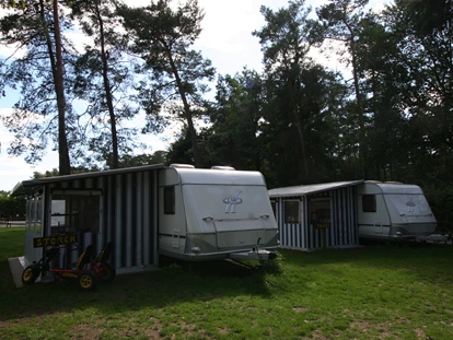 Luxury camping - Kühlschrank - Germany - Typ 4 Wohnwagen - Südsee-Camp Wohnwagen Typ 4 am Südsee-Camp