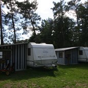 Luxuscamping: Typ 4 Wohnwagen - Wohnwagen Typ 4 am Südsee-Camp
