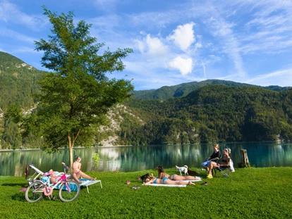 Luxuscamping - Kochmöglichkeit - Italien - Camping al Lago Arsie Sampei Zelt am Camping al Lago Arsie